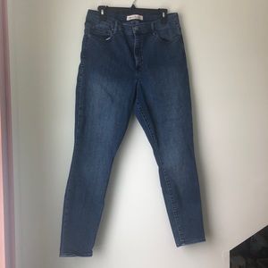 Gap 1969 Skinny Blue Jeans